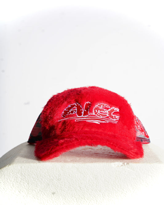 Fire Red Trucker Hat